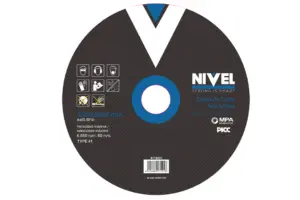 DISCO CORTE INOX 230x1,8x22MM