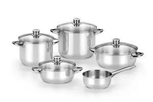 BATERIA INOX OPT TAPA CRISTAL