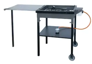 PLANCHA PAELLERA A GAS 77X53X9