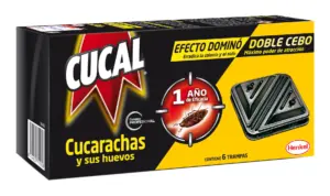 TRAMPA DOBLE CUCARACHAS Y HUEV