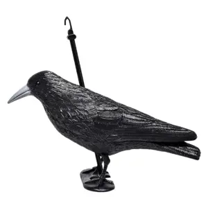 CUERVO ESPANTAPAJ. 33X20X12 CM