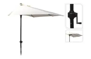 PARASOL BALCON C/MANIVELA 250