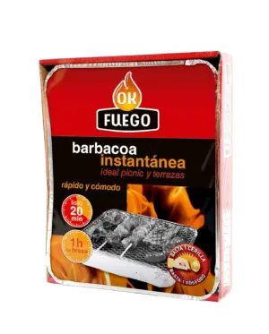 BARBACOA INSTANTANEA 1 USO
