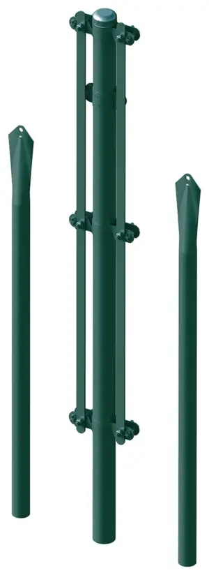 CONJUNTO POSTE ESQUINERO VERDE