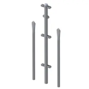 CONJUNTO POSTE REFUERZO GALVA