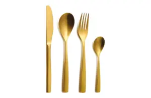 CUBIERTO BARCELONA ORO 24 PZS