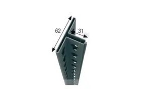 ANGULO ESTANTERIA GRIS OSCURO