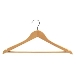 PERCHA MADERA CON BARRA (6 UNI