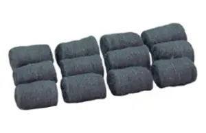 MADEJAS LANA ACERO DULCE GRANO