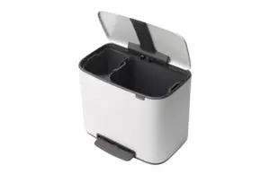 CUBO BO PEDAL BIN BLANCO 12 11
