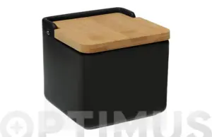 SALERO TAPA BAMBU NEGRO 214101