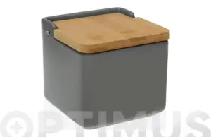 SALERO TAPA BAMBU GRIS 2144015