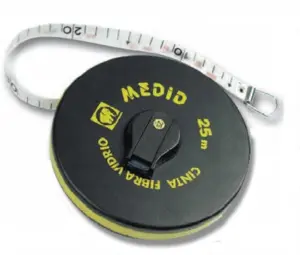 CINTA METRICA F.VIDRIO 25MT-15
