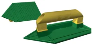 TALOCHA ANGULAR 265X140MM JAR