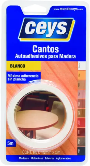 CANTO MADERA BLANCO 850002 5 M