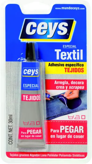 ADHESIVO TEJIDOS 30 ML CEYS