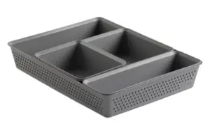 SET 4 ORGANIZADORES BOHOL GRIS