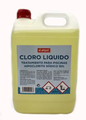 CLORO LIQUIDO PARA PISCINAS 5L