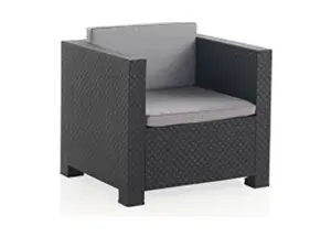 SILLON RATAN RESINA DIVA GRAFI