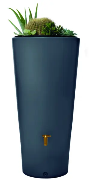 DEPOSITO VASO GRIS 220 L GRAFI