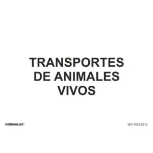 SEÑAL TRANSP. ANIMALES 0,7MM 2
