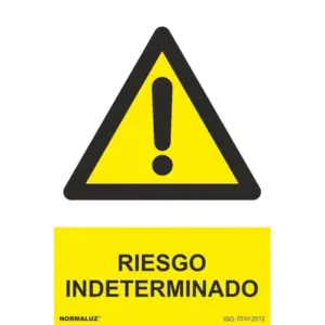 SEÑAL PELIGRO RIESGO 0,7MM 210