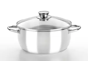 CAZUELA TAPA CRISTAL OPTIMA 24