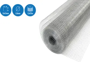 MALLA ELECTRO GALVA 13 X 13 1,