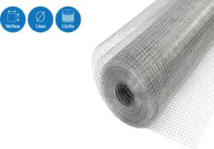 MALLA ELECTRO GALVA 19 X 19 1,