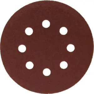 DISCO PAPEL Ø 125 P180 8 AGUJE