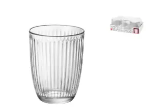 VASO VIDRIO AGUA LINE PACK 6 U