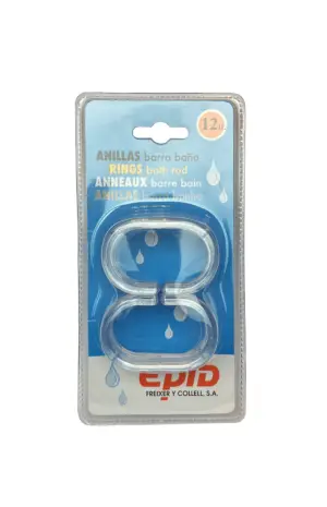 12 ANILLAS BARRA BAÑO 00 BLIST