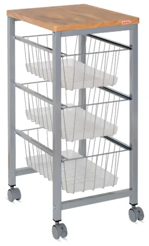 VERDULERO 3 CESTAS SOBRE MADER