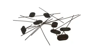 FIJACION CAÑIZO PCV MARRON 26