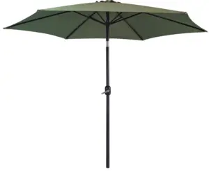 PARASOL ALUM INCL VERDE 3M TUB