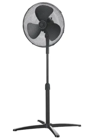 VENTILADOR PIE NEGRO Ø40CM FS4