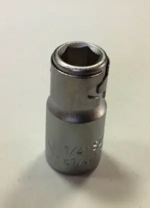 ADAPTAD. LLAVE VASO 1/4"