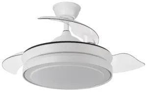 VENTILADOR TECHO RETR. BLANCO