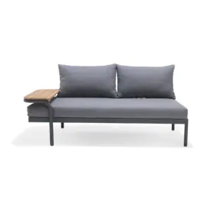 SOFA ALUM LOUNGER JEAN 166,2X8