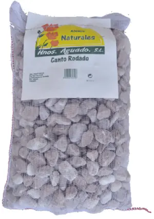 CANTO RODADO BLANCO 20 L