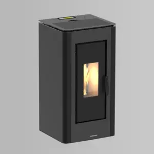 ESTUFA PELLET ITACA 9 S NEGRA