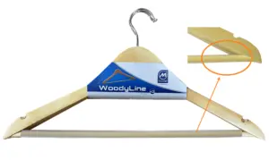 PERCHA MADERA CON BARRA ANTIDE