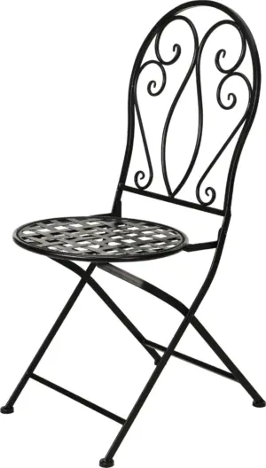 SILLA PLEGABLE BISTRO METALICA