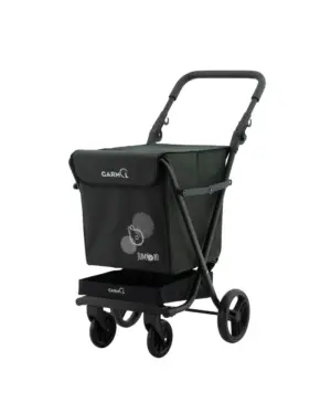 CARRO COMPRA JUMBO JASP NEGRO/