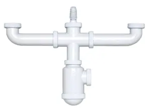 SIFON BOTELLA DOBLE TOMA Ø 40