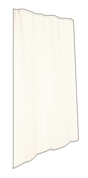 CORTINA PUERTA MOSQ. 140X240 B