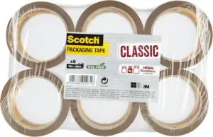 CINTA EMBALAJE 50MMX66M MARRON