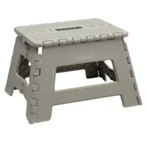TABURETE PLEGABLE 29X22X32 GRI