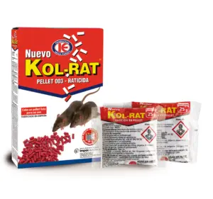 RATICIDA EN PELLET KOL-RAT 6X2