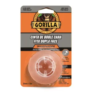 CINTA DOBLE CARA GORILLA 1,5MX